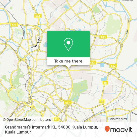 Grandmama's Intermark KL, 54000 Kuala Lumpur map