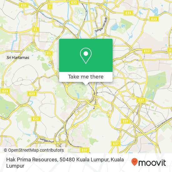 Hak Prima Resources, 50480 Kuala Lumpur map