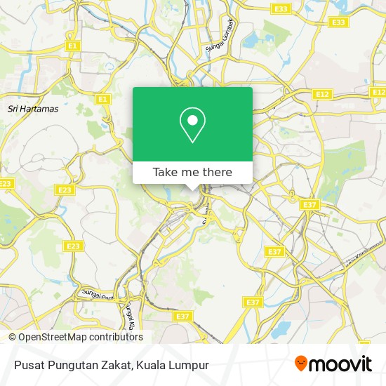 Pusat Pungutan Zakat map