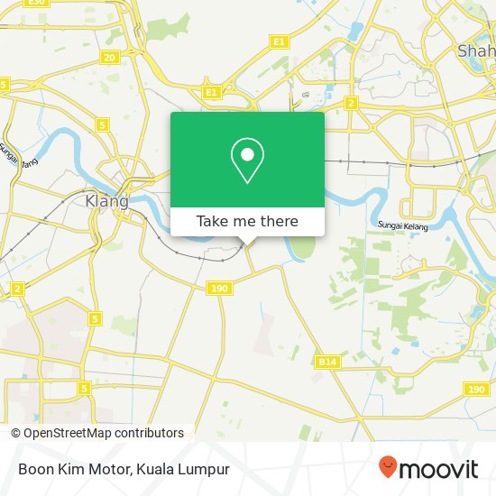 Boon Kim Motor map