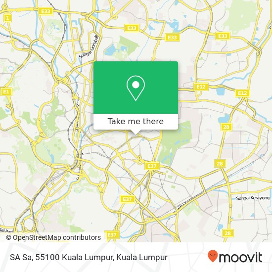 Peta SA Sa, 55100 Kuala Lumpur