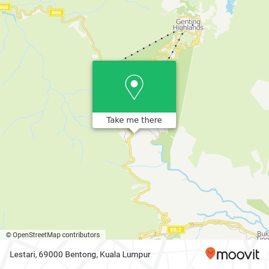 Peta Lestari, 69000 Bentong