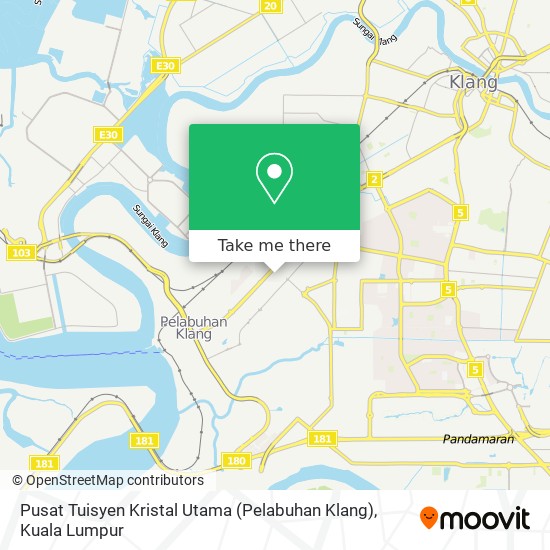 Pusat Tuisyen Kristal Utama (Pelabuhan Klang) map