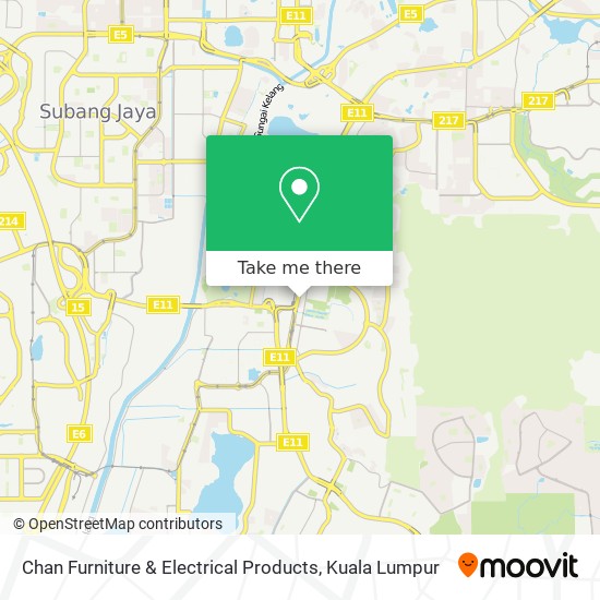 Chan Furniture & Electrical Products map
