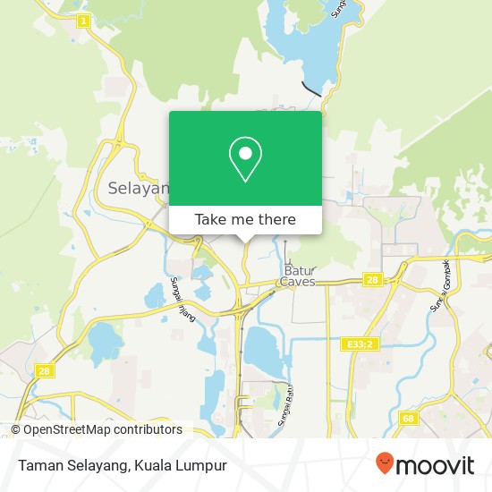 Peta Taman Selayang