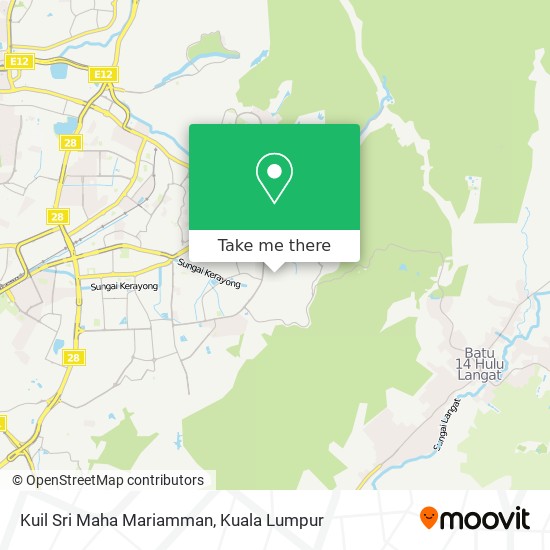 Kuil Sri Maha Mariamman map