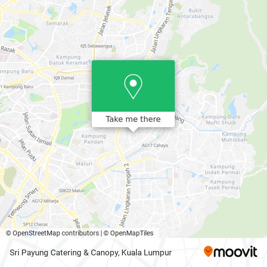 Sri Payung Catering & Canopy map
