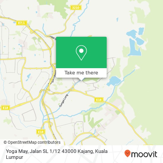 Yoga May, Jalan SL 1 / 12 43000 Kajang map
