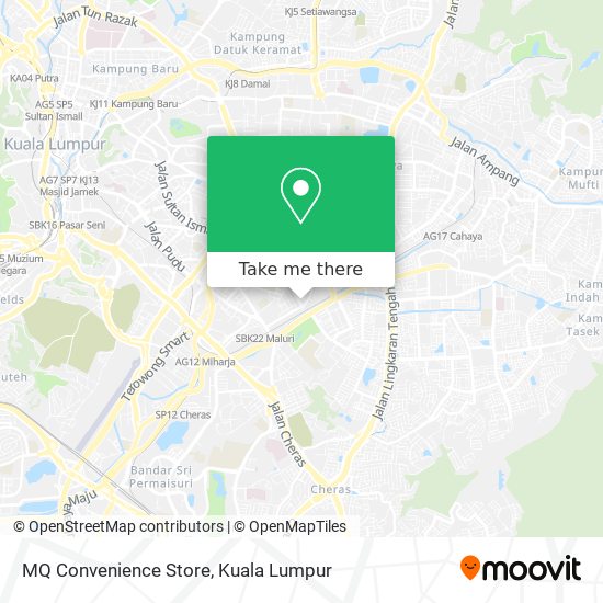 Peta MQ Convenience Store