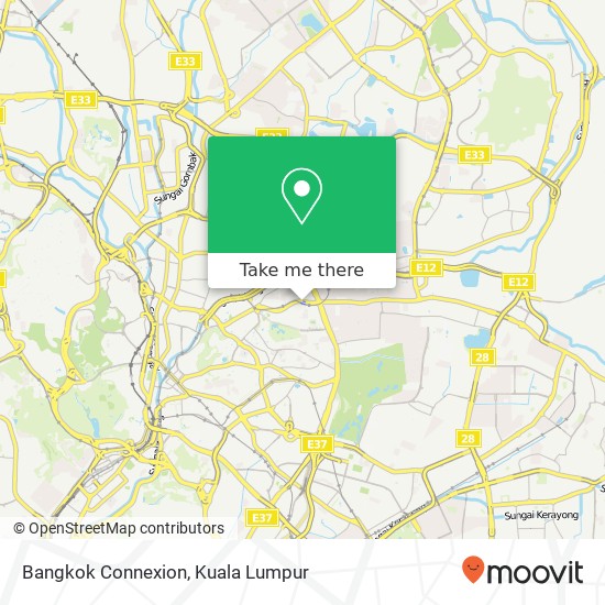 Bangkok Connexion map