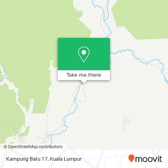 Kampung Batu 17 map