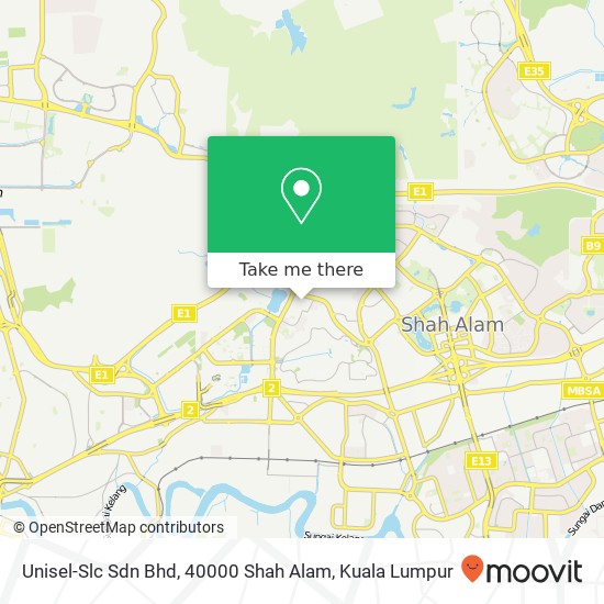 Unisel-Slc Sdn Bhd, 40000 Shah Alam map