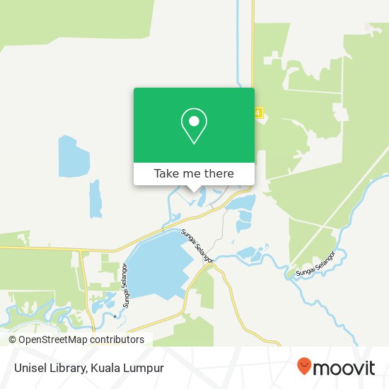 Unisel Library map