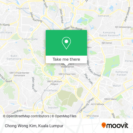 Chong Wong Kim map