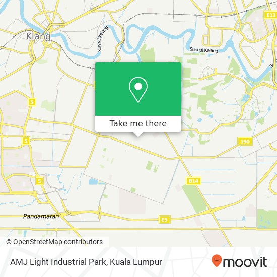 AMJ Light Industrial Park map
