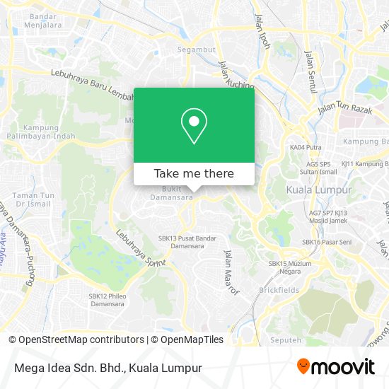 Mega Idea Sdn. Bhd. map