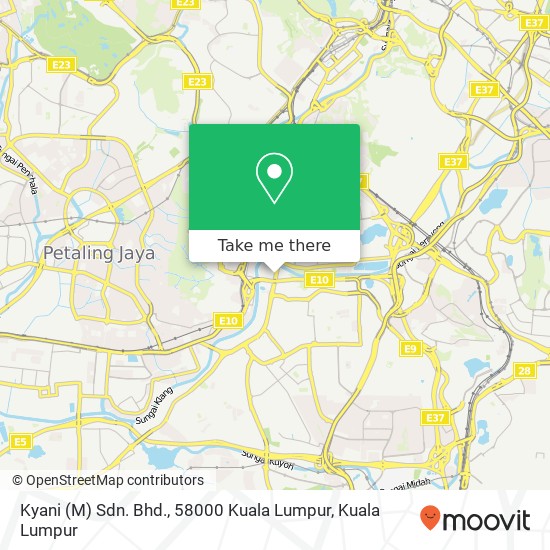 Kyani (M) Sdn. Bhd., 58000 Kuala Lumpur map