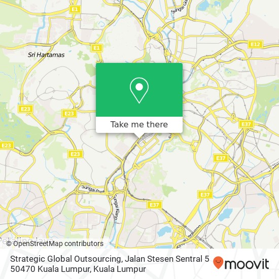 Strategic Global Outsourcing, Jalan Stesen Sentral 5 50470 Kuala Lumpur map