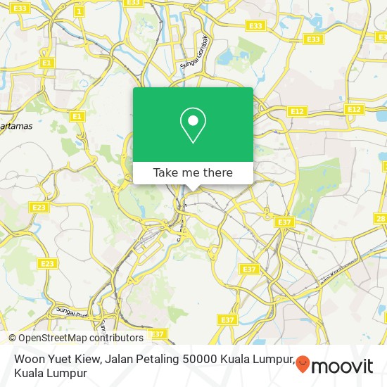 Woon Yuet Kiew, Jalan Petaling 50000 Kuala Lumpur map