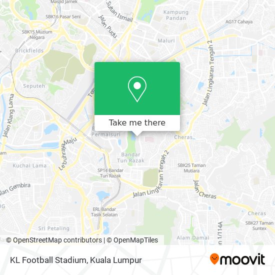 Peta KL Football Stadium