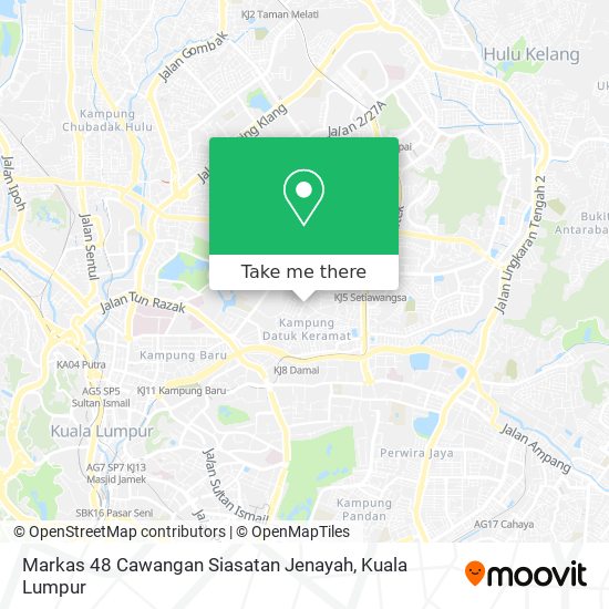 Markas 48 Cawangan Siasatan Jenayah map