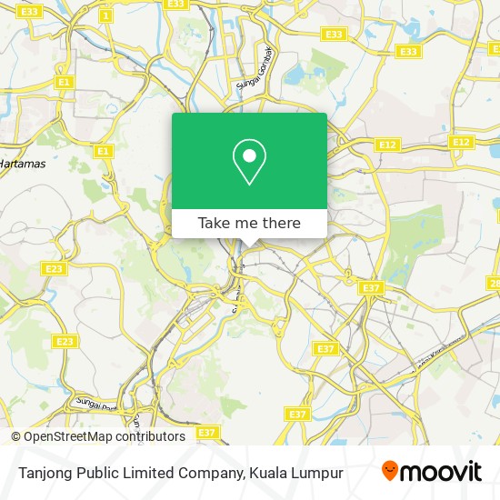 Tanjong Public Limited Company map