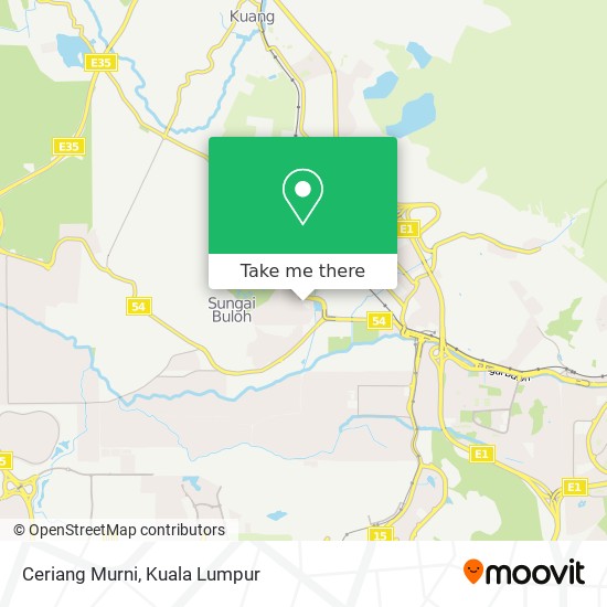 Ceriang Murni map