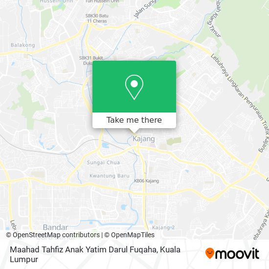 Maahad Tahfiz Anak Yatim Darul Fuqaha map