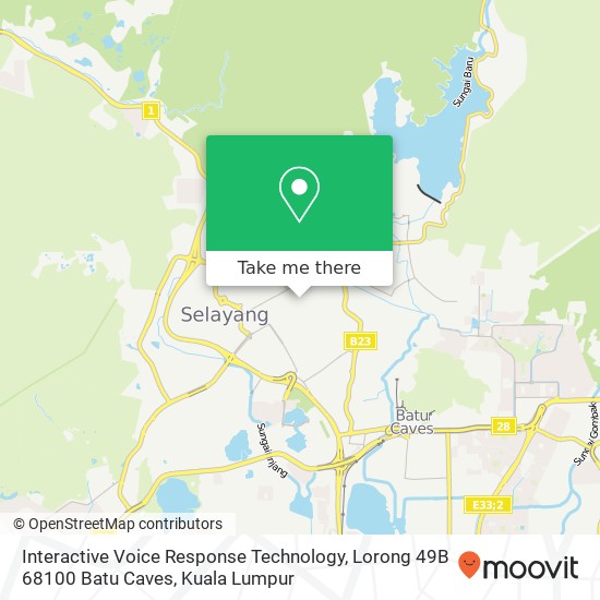 Peta Interactive Voice Response Technology, Lorong 49B 68100 Batu Caves