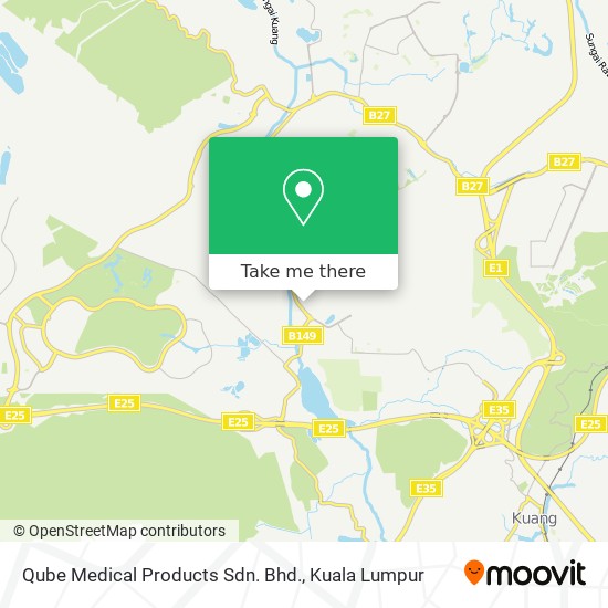Qube Medical Products Sdn. Bhd. map