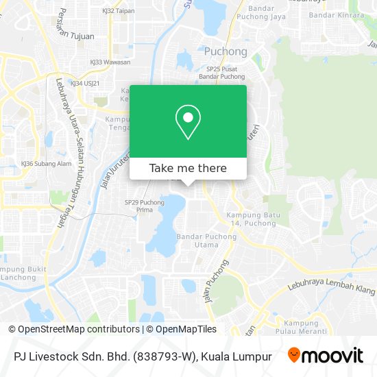 Peta PJ Livestock Sdn. Bhd. (838793-W)