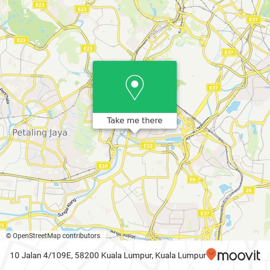 Peta 10 Jalan 4 / 109E, 58200 Kuala Lumpur