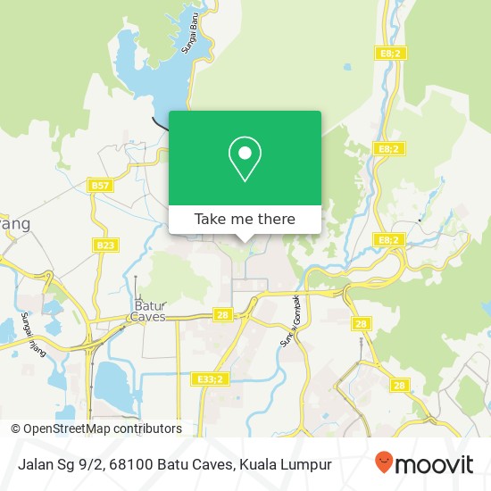 Jalan Sg 9/2, 68100 Batu Caves map