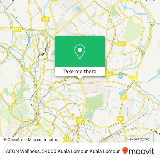 AEON Wellness, 54000 Kuala Lumpur map