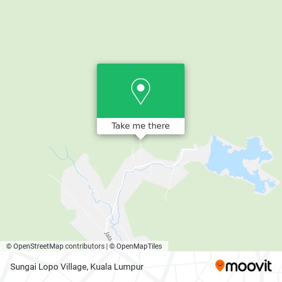 Sungai Lopo Village map