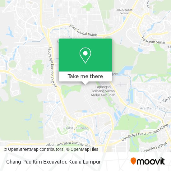 Peta Chang Pau Kim Excavator