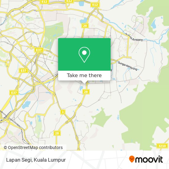 Lapan Segi map