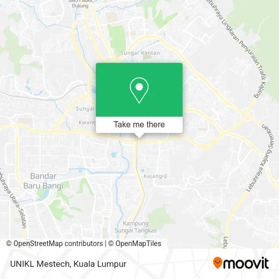 UNIKL Mestech map