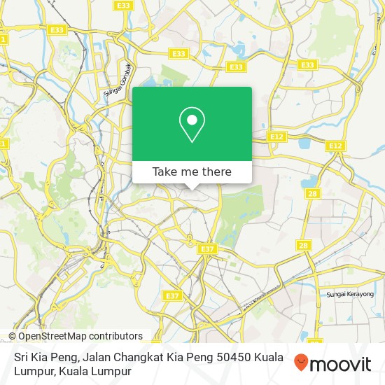 Sri Kia Peng, Jalan Changkat Kia Peng 50450 Kuala Lumpur map