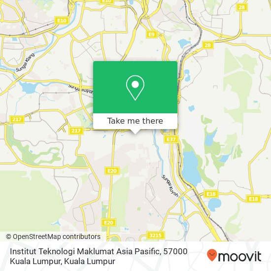 Institut Teknologi Maklumat Asia Pasific, 57000 Kuala Lumpur map