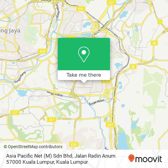 Peta Asia Pacific Net (M) Sdn Bhd, Jalan Radin Anum 57000 Kuala Lumpur