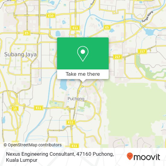 Nexus Engineering Consultant, 47160 Puchong map