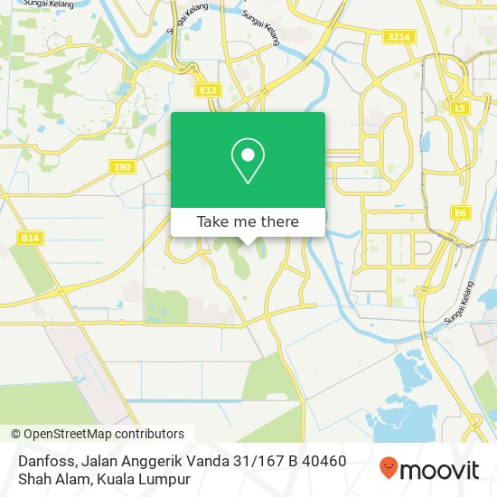 Danfoss, Jalan Anggerik Vanda 31 / 167 B 40460 Shah Alam map