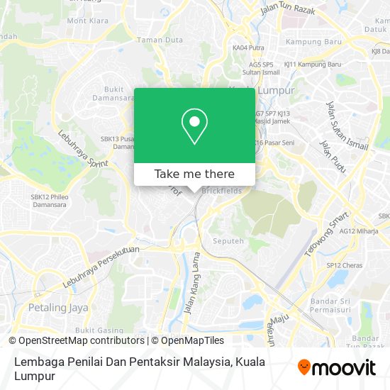 Lembaga Penilai Dan Pentaksir Malaysia map