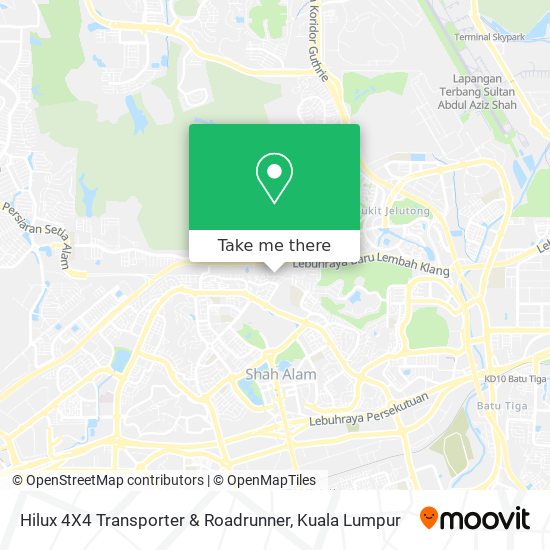 Hilux 4X4 Transporter & Roadrunner map