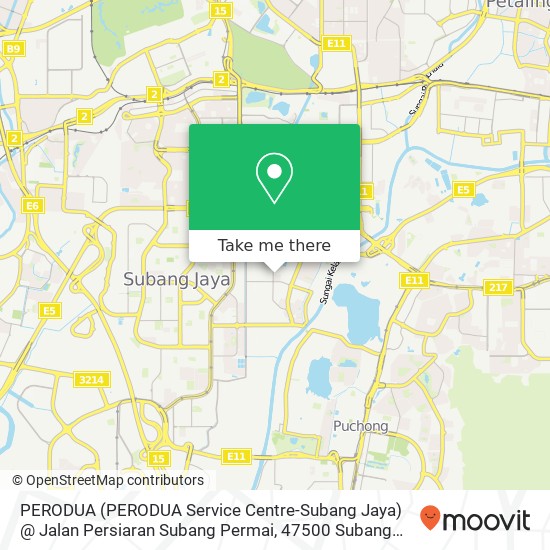 PERODUA (PERODUA Service Centre-Subang Jaya) @ Jalan Persiaran Subang Permai, 47500 Subang Jaya map