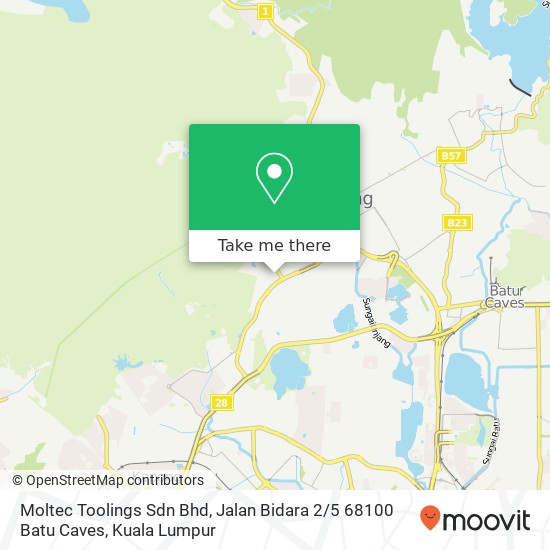 Moltec Toolings Sdn Bhd, Jalan Bidara 2 / 5 68100 Batu Caves map