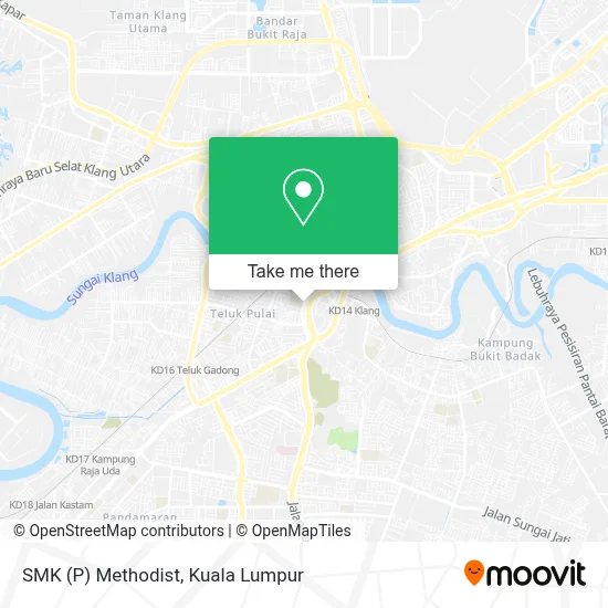 SMK (P) Methodist map