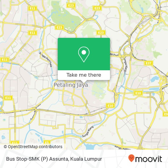 Bus Stop-SMK (P) Assunta map