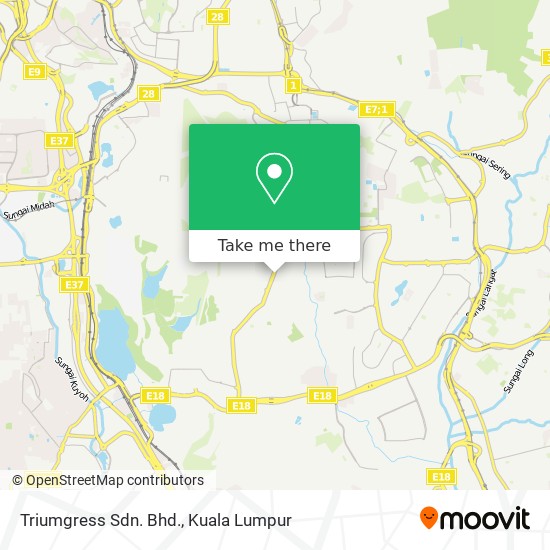 Triumgress Sdn. Bhd. map